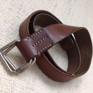 Beautiful Broken In Timberland Leather Belt